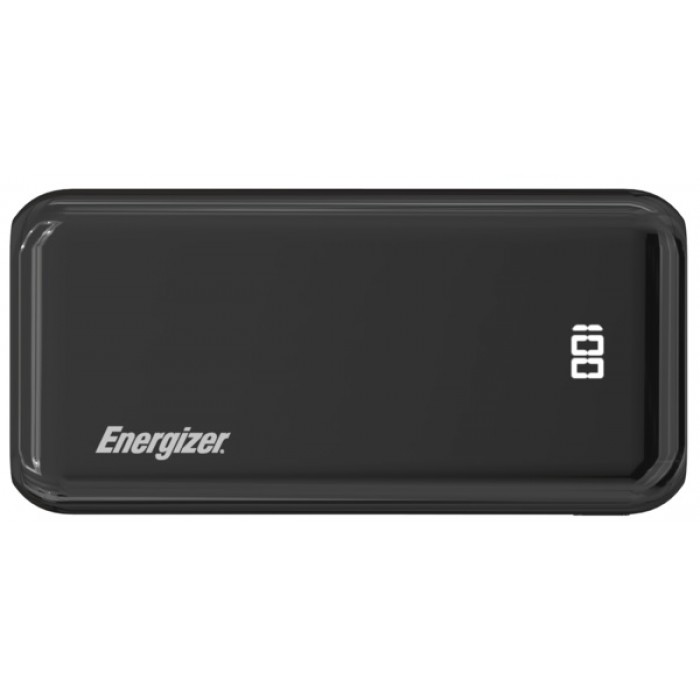 Внешний аккумулятор Power Bank Energizer UE20011PQ-20000 mAh Li-pol+TYPE-C Black