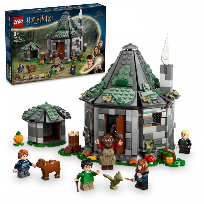 Конструктор LEGO Harry Potter Хатинка Геґріда: Несподівані гості