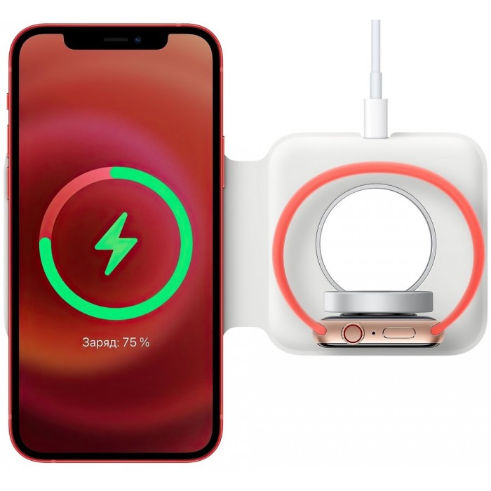 Бездротовий зарядний пристрій Apple MagSafe Duo Charger (MHXF3ZE/A)