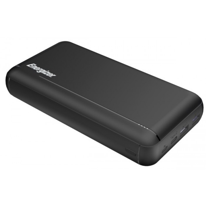 Внешний аккумулятор Power Bank Energizer UE30057PQ-30000 mAh Li-pol+TYPE-C PD Black