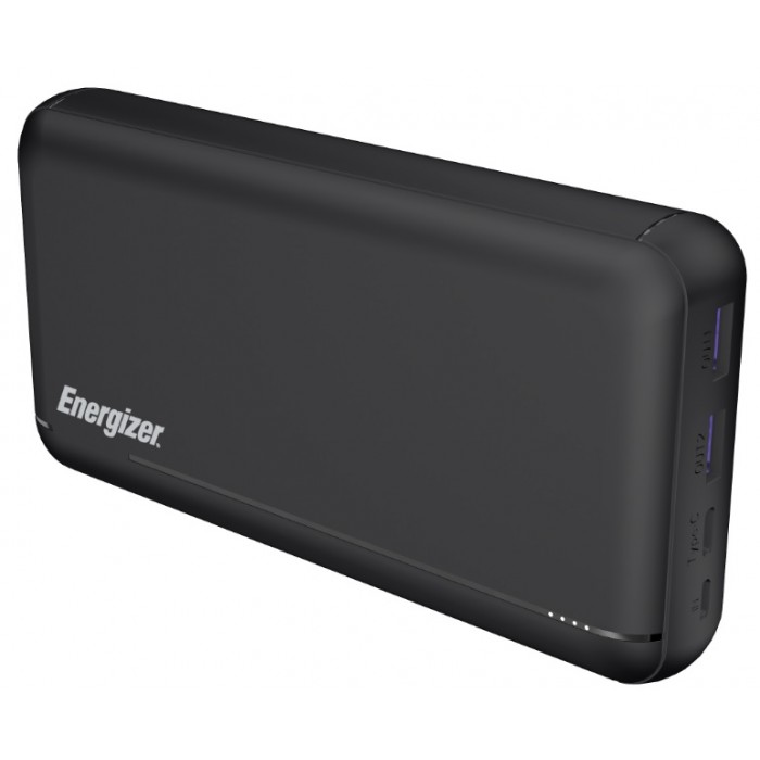 Внешний аккумулятор Power Bank Energizer UE30057PQ-30000 mAh Li-pol+TYPE-C PD Black