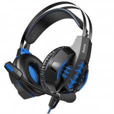 Наушники накладные Hoco W102 Cool Tour Gaming Headphones Blue