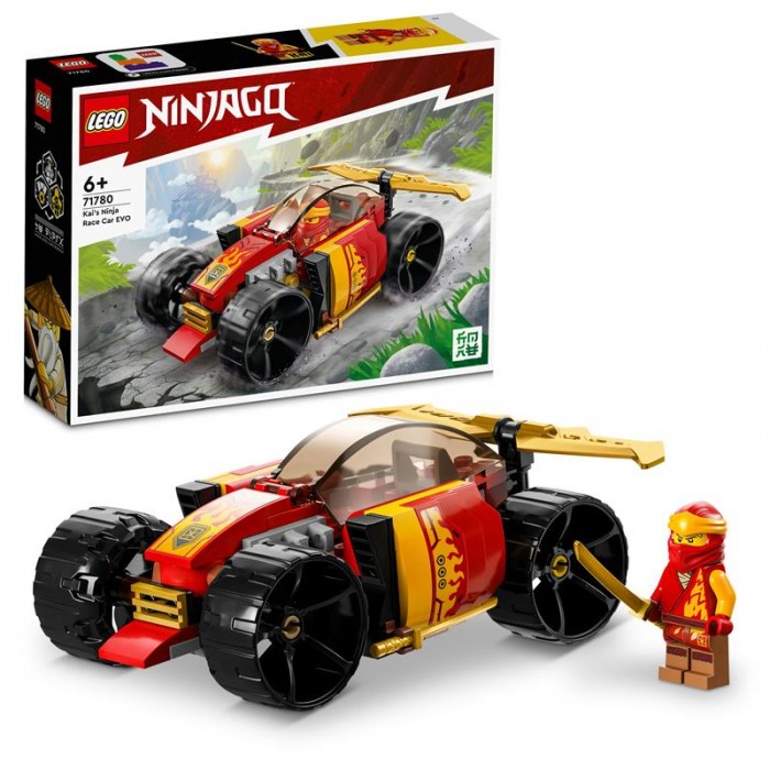 Конструктор LEGO Ninjago Гоночний автомобіль ниндзя Кая EVO