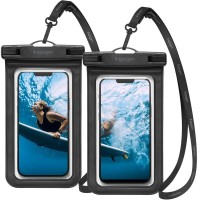 Водонепроницаемый чехол Spigen A601 Universal Waterproof (2 per pack) Black (AMP04523)