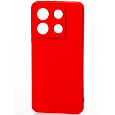 Силіконова накладка Soft Silicone Case для Xiaomi Redmi Note 13 Pro 5G/Poco X6 5G Red