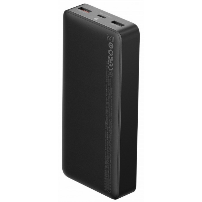 Зовнішній акумулятор Power Bank Baseus 20000mAh 25W Display Black (PPBD020301)