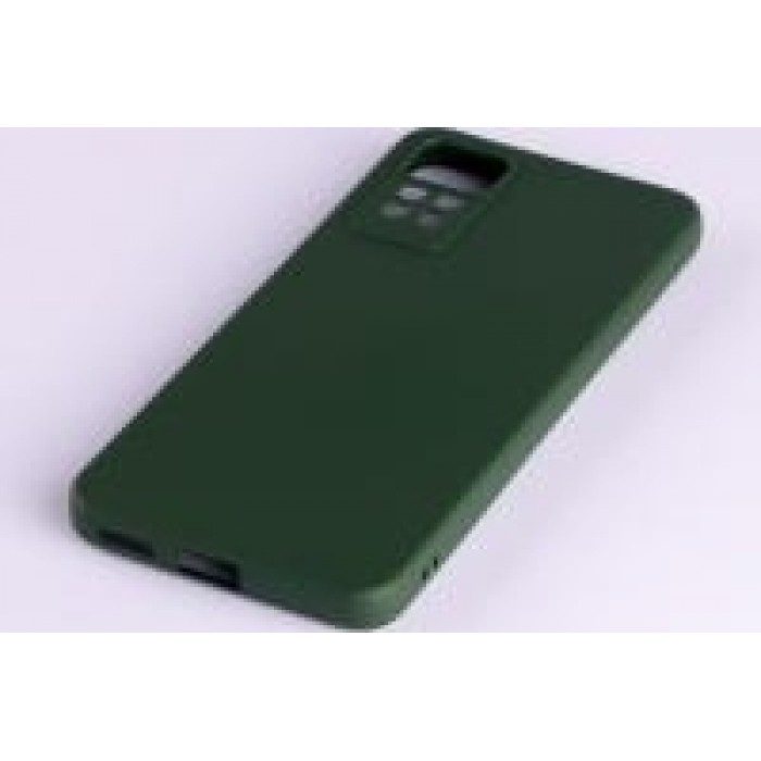 Силіконова накладка Soft Silicone Case для Xiaomi Redmi Note 12 Pro 4G Dark Green