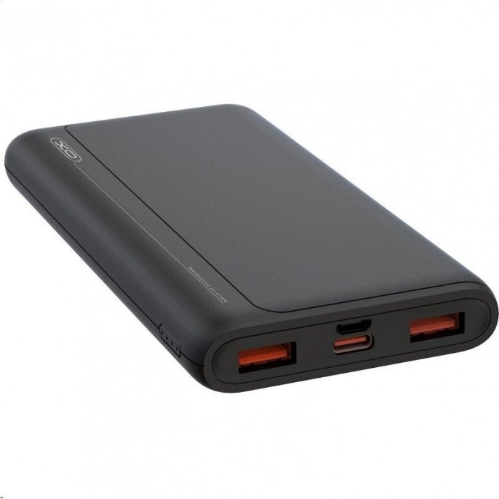 Зовнішній акумулятор Power Bank XO PR127 20000mAh PD20W + QC22.5W Black