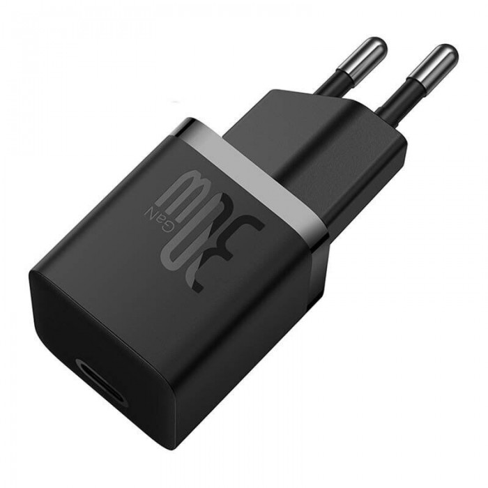 Зарядний пристрій Baseus GaN5 Fast Charger 1C 20W Black