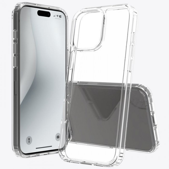 Чохол Rock для iPhone 16 Pro Transparent