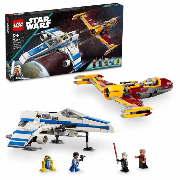 Конструктор LEGO Star Wars™ Винищувач Нової Республіки «E-Wing» проти Зоряного винищувача Шин Хаті