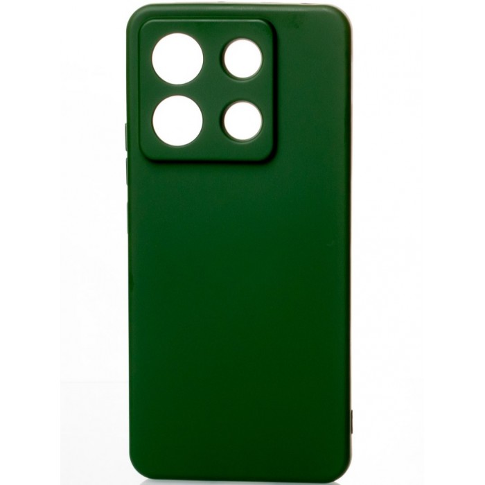 Силіконова накладка Soft Silicone Case для Xiaomi Redmi Note 13 5G Dark Green