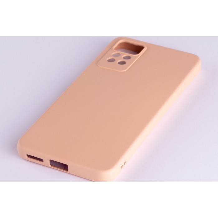 Силіконова накладка Soft Silicone Case для Xiaomi Redmi Note 12 Pro 4G Powder