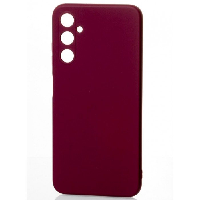 Силіконова накладка Soft Silicone Case для Samsung A34 2023 A345 Burgundy