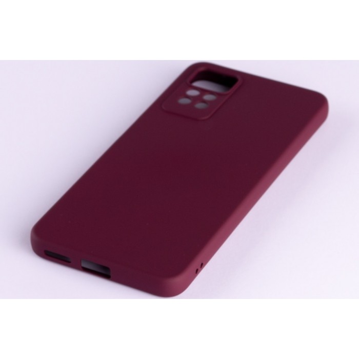 Силіконова накладка Soft Silicone Case для Xiaomi Redmi Note 12 Pro 4G Burgundy