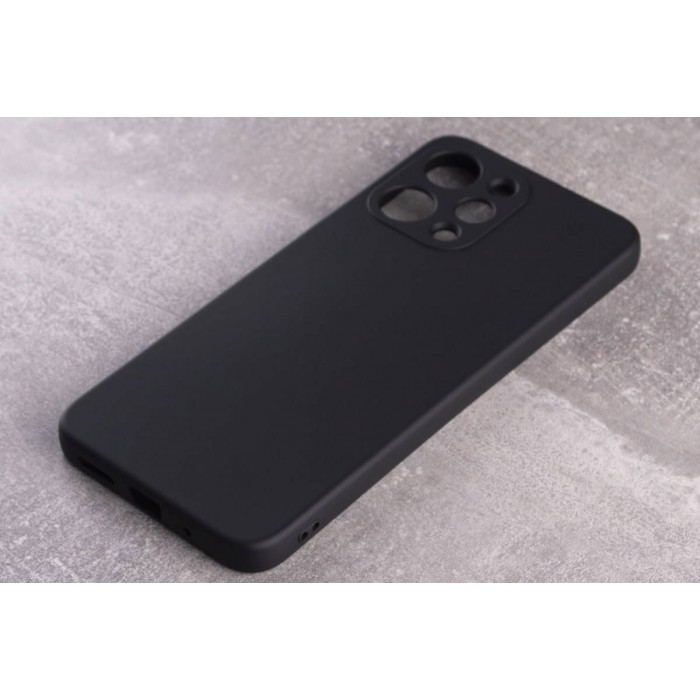 Силіконова накладка Soft Silicone Case для Xiaomi Redmi 13C Black