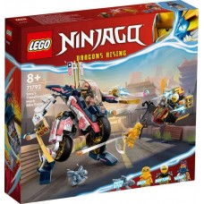 Конструктор LEGO Ninjago Перегоновий робобайк-трансформер Сори