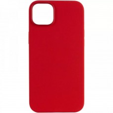 Чехол Silicone Case MagSafe Без Анимации iPhone 13 Pro Max Red