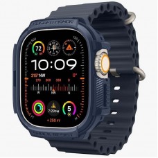 Чохол Spigen Rugged Armor для Apple Watch Ultra 2/1 49mm Navy Blue (ACS07382)