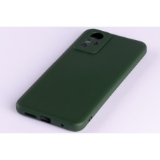 Силіконова накладка Soft Silicone Case для Xiaomi Redmi Note 12S Dark Green