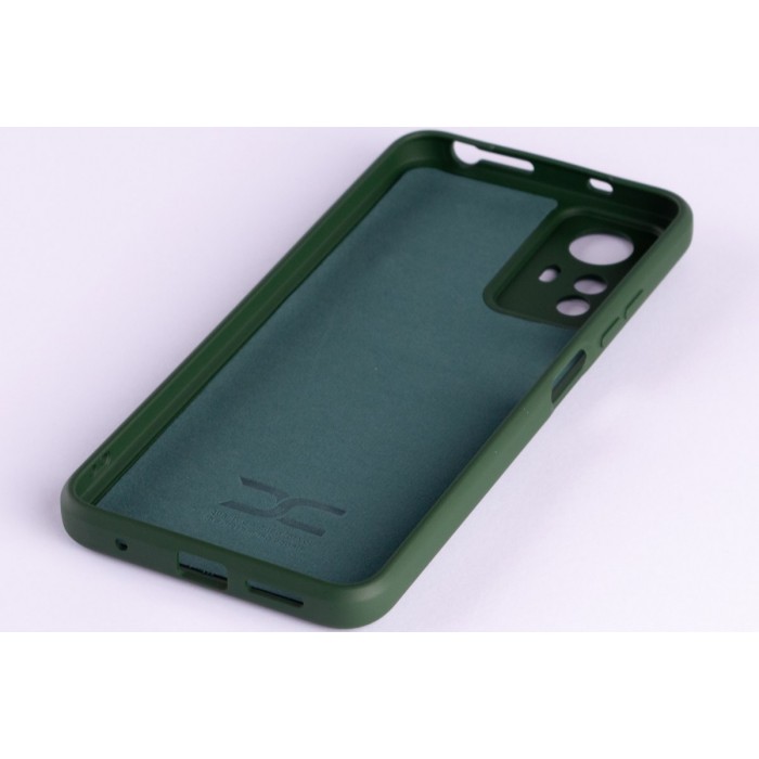 Силіконова накладка Soft Silicone Case для Xiaomi Redmi Note 12S Dark Green