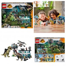 Конструктор LEGO Jurassic World Атака гігантозавра та теризинозавра