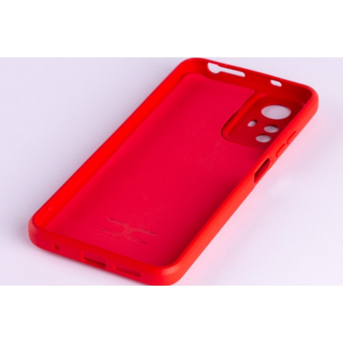 Силіконова накладка Soft Silicone Case для Xiaomi Redmi Note 12S Red