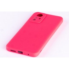 Силіконова накладка Soft Silicone Case для Xiaomi Redmi Note 12S Raspberry