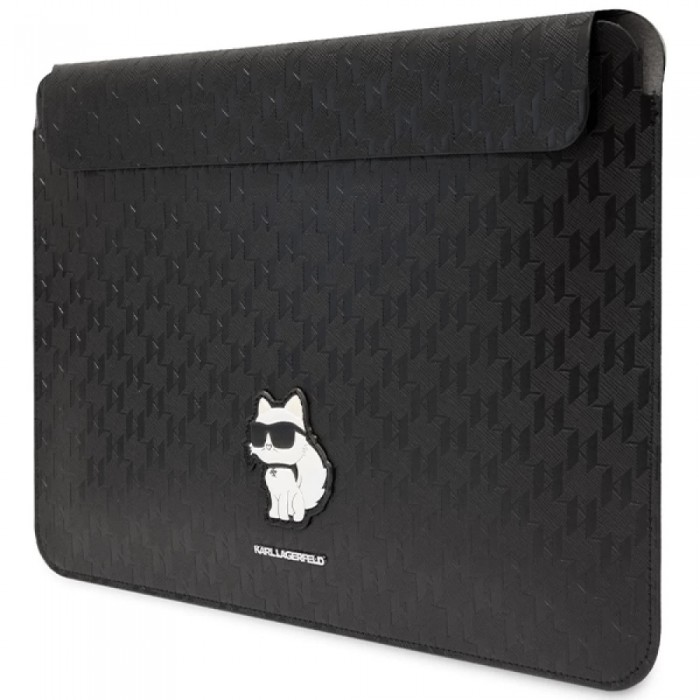 Чохол Karl Lagerfeld Saffiano Monogram Choupette для MacBook 16" Black (KLCS16SAKHPCK)