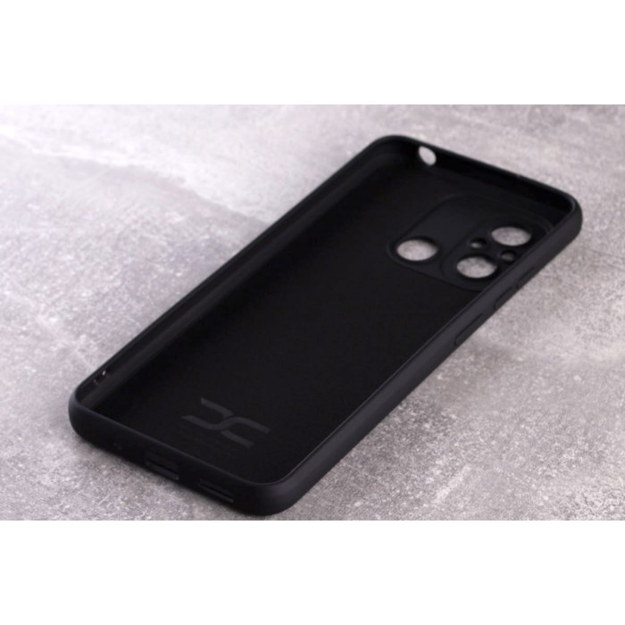 Силіконова накладка Soft Silicone Case для Xiaomi Redmi 12C Black