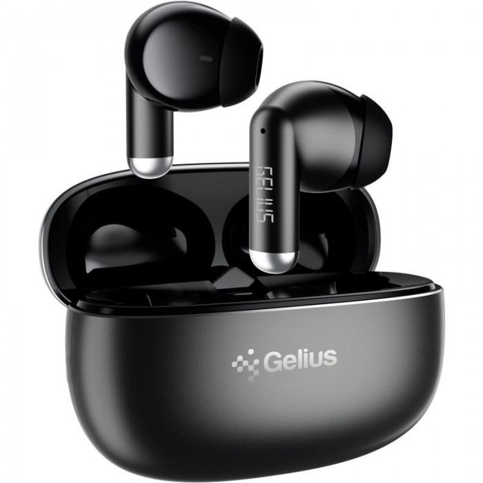 Бездротові навушники TWS Gelius MaxBuds 2 GP-TWS025X Metal Black