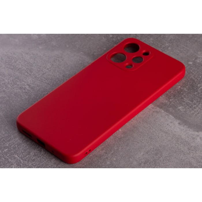 Силіконова накладка Soft Silicone Case для Xiaomi Redmi 12 Red