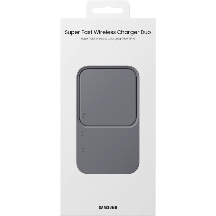 Бездротовий зарядний пристрій Samsung Wireless Charger Duo EP-P4300TBRGRU Black