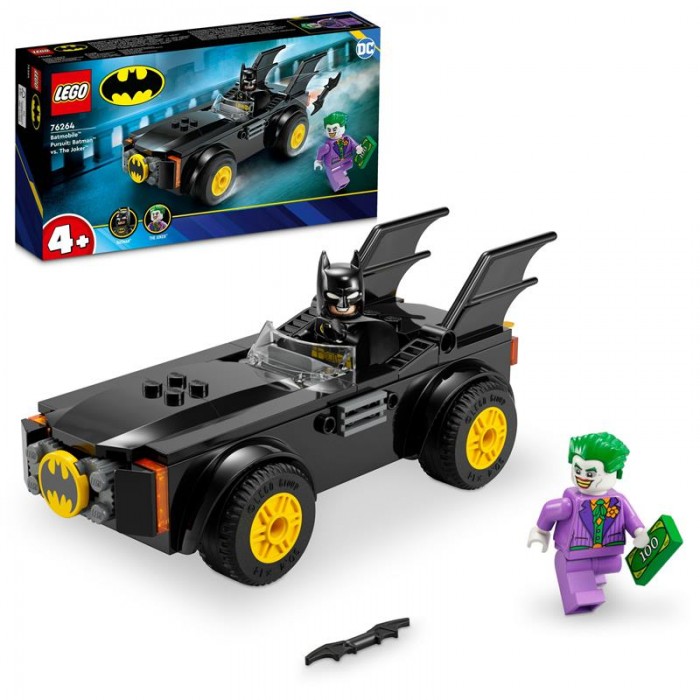 Конструктор LEGO DC Batman™ Погоня на Бетмобілі: Бетмен проти Джокера