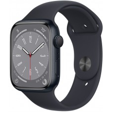 Apple Watch Series 8 GPS 45mm Midnight Aluminium Case with Midnight Sport Band (MNP13/MNUJ3/MNUL3) Approved Вітринний зразок