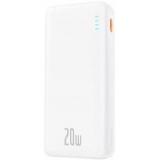 Зовнішній акумулятор Power Bank Baseus Airpow Quick Charge 20000mAh 20W White (PPAP20K)