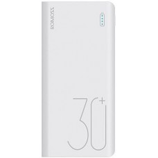 Зовнішній акумулятор Power Bank Romoss Sense 8+ 30000mAh White TYPE-C (PHP30-401-02)