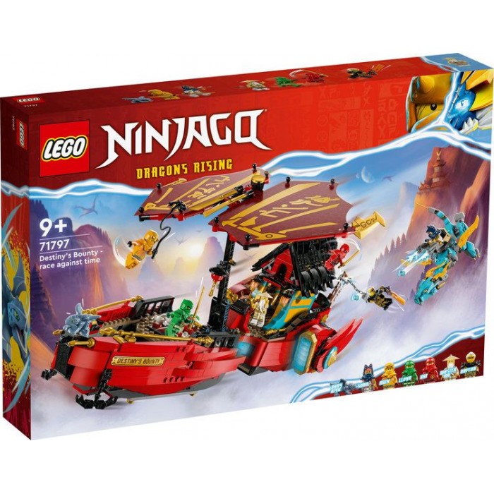 Конструктор LEGO Ninjago Дарунок долі — перегони з часом