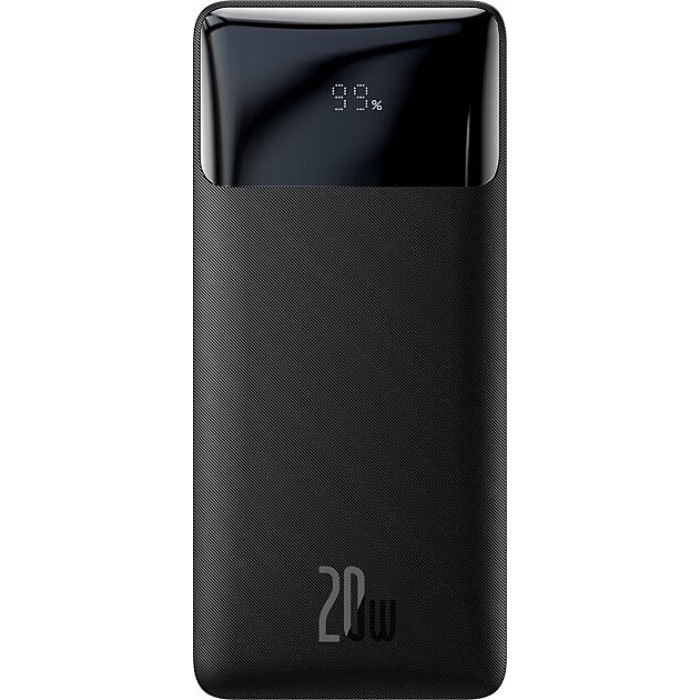 Зовнішній акумулятор Power Bank Baseus Bipow 30000mAh 20W Display Black (PPDML-N01)