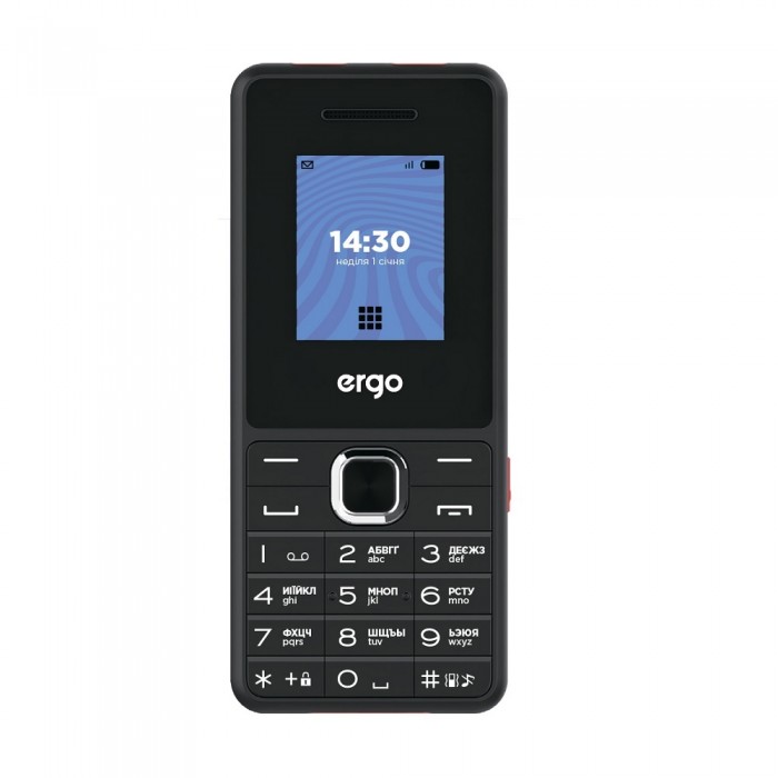 Мобильный телефон Ergo E181 Dual Sim Black