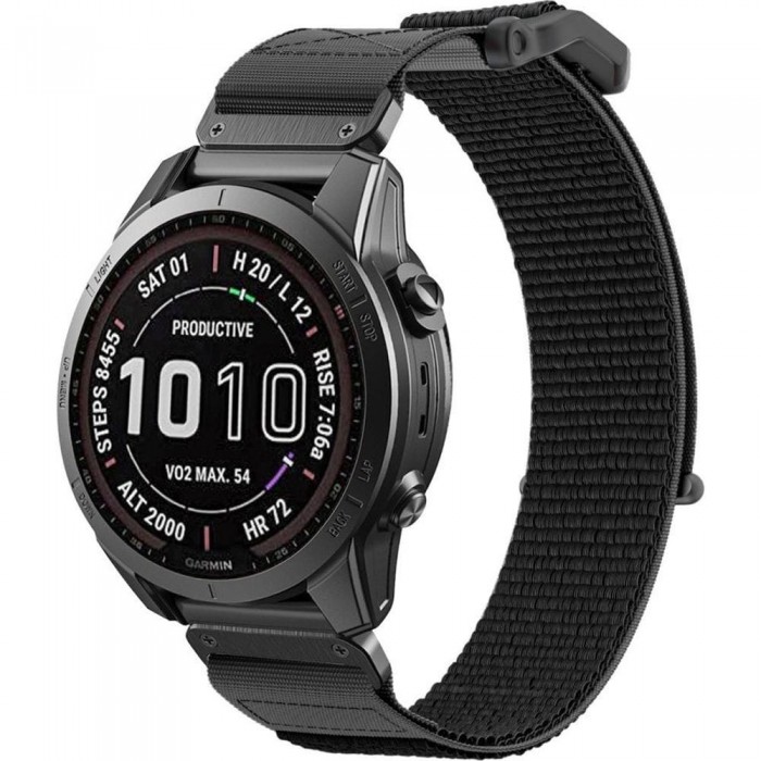 Ремешок Tech-Protect Scout для Garmin Fenix 3 | 5X | 3HR | 5X Plus | 6X | 6X Pro | 7X Black (9319456605556)