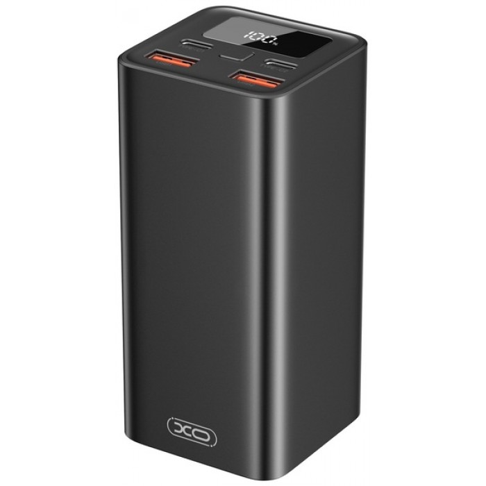 Зовнішній акумулятор Power Bank XO PB97 20000mAh PD65W for Laptop Black