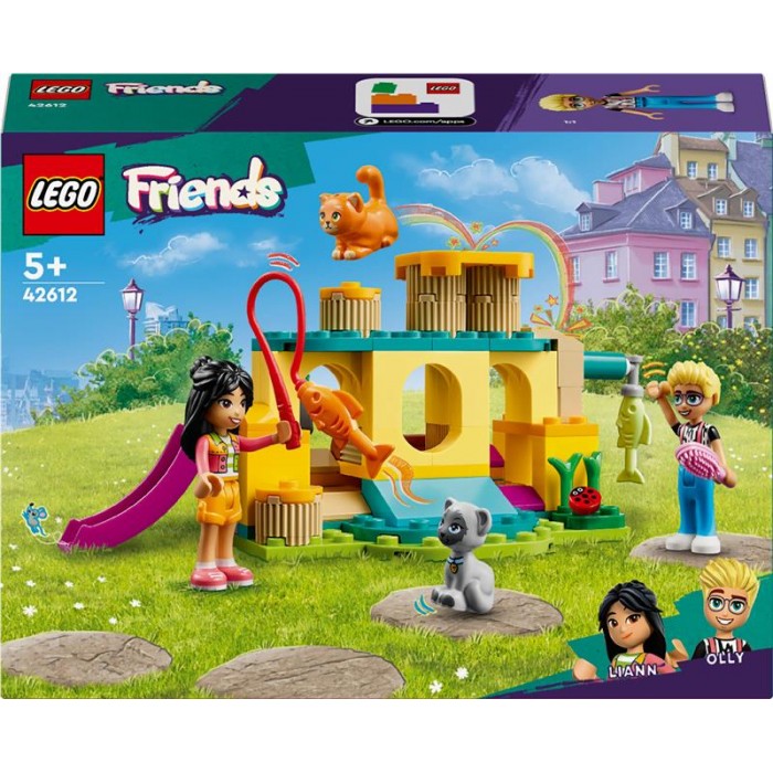 Конструктор LEGO Friends Пригоди на котячому ігровому майданчику