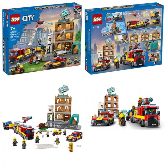 Конструктор LEGO City Пожежна бригада