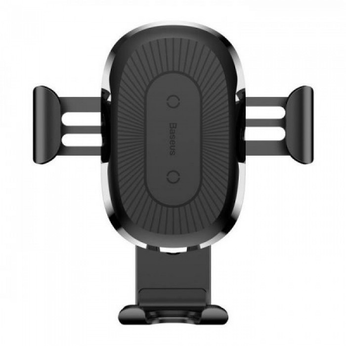 Автодержатель Baseus Wireless Charger Gravity Car Mount Black