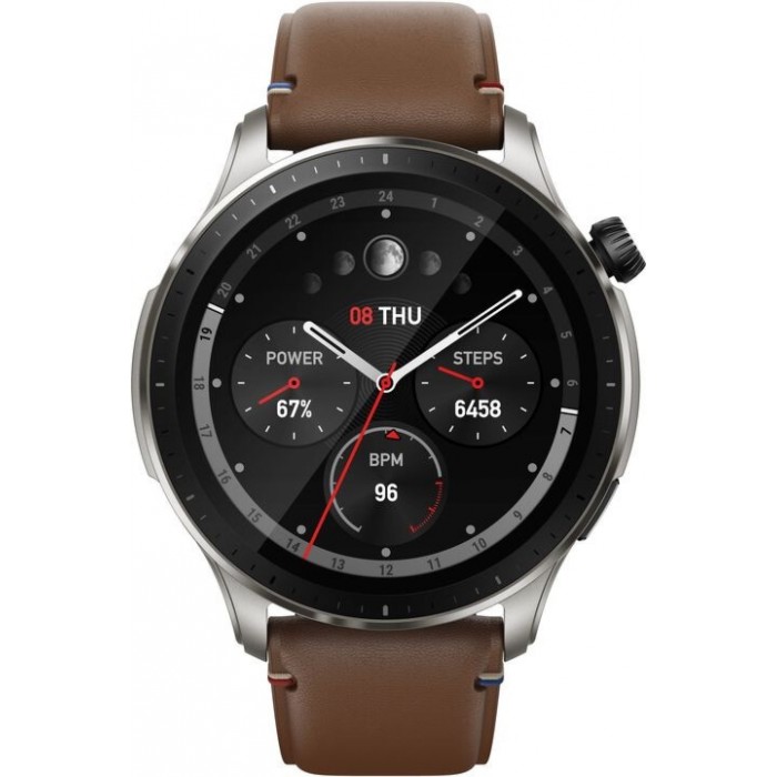 Смарт-годинник Amazfit GTR 4 Vintage Brown Leather